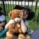 Pelican student enjoys Teddy Bears picnic